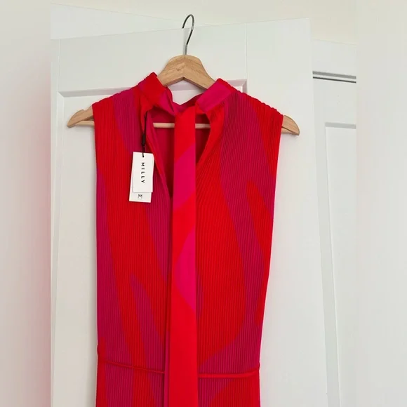 Milly - Melina pleated dress - Picture 4 of 4